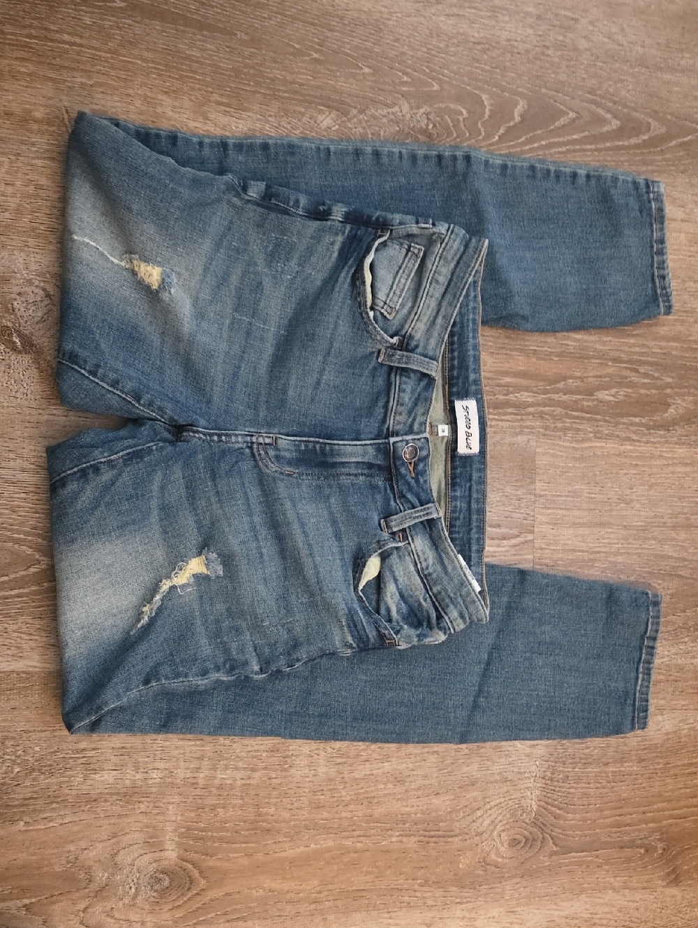 Stitch Fix Studio Blue Denim Low-Rise Jeans 29 Straight